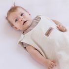 Zaffiro, Malaga, śpiworek do spania, muślinowy, TOG 1.5, vanilla, 0-6m