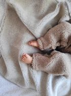 Zaffiro, Nevada, koc wełniany, 75-100 cm, beige