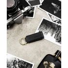 Zestaw prezentowy: Portfel, Brelok, czarny, skóra ekologiczna, Rovicky