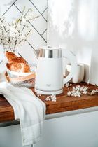 Adler, czajnik elektryczny, biały, 0,6l, AD 1372