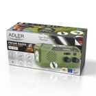 Adler, radio solarne z korbką ręczną