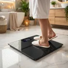 Adler, waga łazienkowa USB-C, akumulatorowa, do 180 kg