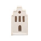 Altom Design, zestaw prezentowy: komplet domków LED ze złotą linią, 3 szt.