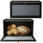 Aromelio, Vitrine, bambusowy chlebak, 25-40-21,5 cm