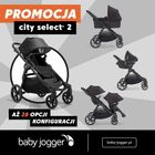 Baby Jogger, City Select 2, wózek spacerowy, Radian Slate
