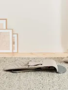 BabyBjörn, Bliss Woven, leżaczek, piaskowo-szary + zabawka Googly Eyes