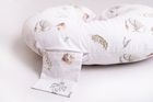 BabyMatex, MiniRelax, Gąski, poduszka do karmienia bawełniana, pozycjonująca, 150 cm