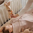 BabyOno, kocyk bambusowy, jasny beż, 75-100 cm