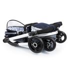 Bayer Design, Neo Vario Combi, głęboki wózek dla lalek z torbą, granatowy