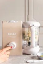 Beaba, Babycook Express, urządzenie do gotowania na parze i miksowania, 4w1, Clay Earth
