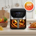 Berdsen, frytkownica beztłuszczowa, air fryer, 1700W, srebrny, 8l, BD-659