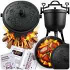 Berdsen, kociołek żeliwny, 11l