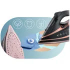 Berdsen, żelazko parowe, ceramiczna powłoka, praca w pionie, 3000W, BD-332