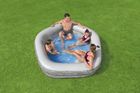 Bestway, basen dmuchany z siedziskami i uchwytem na napoje, gwiazdka, 213-206-53 cm