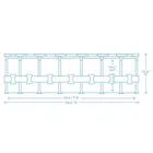 Bestway, basen ogrodowy, stelażowy, zestaw 11w1, 549-132 cm