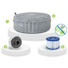 Bestway, Lay-Z Bali Grey, dmuchane SPA, 6 osobowe