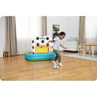 Bestway, plac zabaw dmuchany z piłkami. 120-107-84 cm