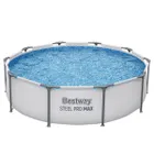 Bestway, Steel Pro Max, basen stelażowy z pompą filtracyjną, 3,05-0,76m