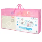 Bocioland, Słonik, składana mata piankowa, szara, 150-180 cm