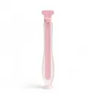 Bocioland, szczoteczka silikonowa w kształcie litery U do zębów, różowa