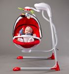 Caretero, Bugies, leżaczek, huśtawka elektryczna, red