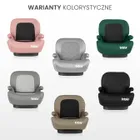 Caretero, Irbis, fotelik samochodowy, podstawka, i-Size, pink, 125-150 cm