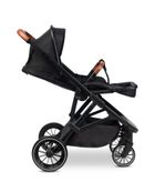 Caretero, Ratio, wózek spacerowy, Black