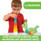 Chicco, ECO+, Dino, sorter, układanka