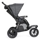 Chicco, Trio Activ3, wózek głęboko-spacerowy + pasy do mocowania gondoli, Iron