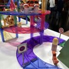 Cleverclixx, Large Race Track Pastel, klocki magnetyczne, 80 elementów