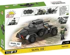 Cobi, Historical Collection WWII, Sd.Kfz., 222, klocki, 502 elementy