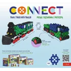 Connect, 2w1, Pociąg, Ciężarówka z przyczepą, klocki konstrukcyjne, 279 elementów, 61976