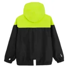 Cool Club, Przeciwdeszczowa kurtka chłopięca z kapturem, zielono-czarna