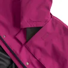 Cool Club, Wodoszczelna kurtka narciarska dziewczęca z kapturem, ocieplana, różowa