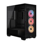 Corsair, obudowa, 3500X LXR LINK TG Mid-Tower, black