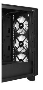 Corsair, obudowa komputerowa, 3000D Airflow RGB TG Mid-Tower, czarna