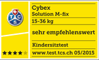 Cybex, Solution M fix, fotelik samochodowy, Phantom grey/grey, 15-36 kg