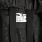 Czarna ocieplana kurtka z kapturem NOWEAR