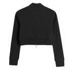 Dopasowana bluza sportowa crop z rozpięciem NOWEAR