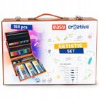 Easy, zestaw artystyczny w rozkładanej walizce, 168 elementów