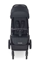 Easywalker, Jackey2 XL, przestronny, samoskładający się wózek spacerowy z kołami XL, Midnight Black