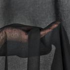 Eurofirany, firana gotowa, Dolly, na taśmie 140-250 cm, czarny