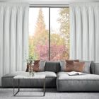 Eurofirany, zasłona gotowa. Cameron, na taśmie, 140-270 cm, biały