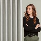 Eurofirany, zasłona gotowa, Leya, na taśmie, 140-270 cm, srebrny