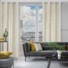 Eurofirany, zasłona zaciemniająca gotowa, Areta, 140-250 cm, kremowy