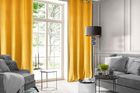 Eurofirany, zasłona zaciemniająca gotowa, D91 Rosa, 140-250 cm, musztardowy