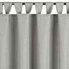 Eurofirany, zasłona zaciemniająca gotowa, Garden, na szelkach, 155-240 cm, srebrny