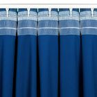 Eurofirany, zasłona zaciemniająca gotowa, Marlen, na taśmie, 140-300 cm, granatowy