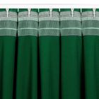 Eurofirany, zasłona zaciemniająca gotowa, na taśmie, Marlen, 140-300 cm, zielony