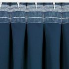 Eurofirany, zasłona zaciemniająca gotowa, na taśmie, Milan, 140-300 cm, granatowy